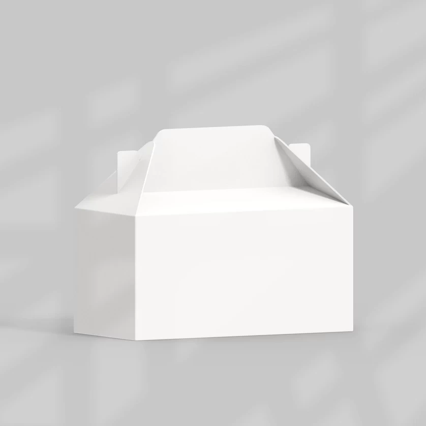质感翻盖纸盒快递打包盒飞机盒vi展示效果智能贴图样机PSD素材【013】